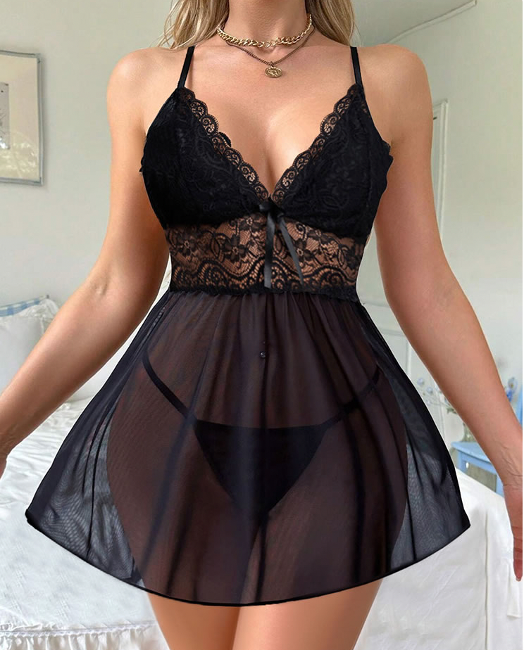 Tempting Charm Babydoll Set